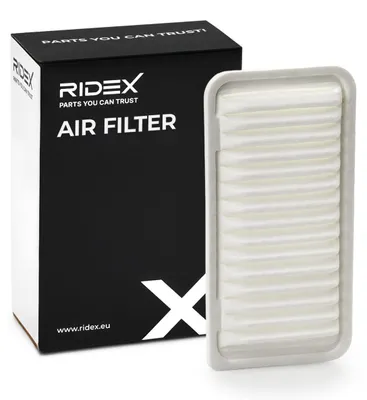 Produktbild von RIDEX 8A0028 Luftfilter für VW Polo Schrägheck (6R1, 6C1)