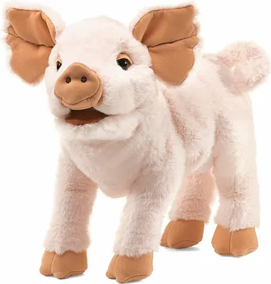 Produktbild von Folkmanis Handpuppe Ferkel 2949