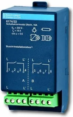 Image de Busch-Jaeger Busch-Jaeger 6174/22 Module d'actionneur de commutation, 16 A