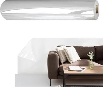 Produktbild von Transparent Wandschutzfolie Selbstklebend, 45x500cm Klebefolie