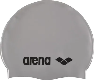 Produktbild von Arena - "Classic" Schwimmkappe für Herren/Damen Unisex CS1068 (Einheitsgröße) (Silber/Schwarz)