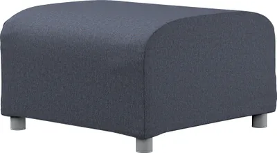 Produktbild von Dekoria Bezug für Klippan Hocker, dunkelblau, Husse, Klippan Hocker