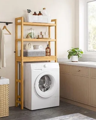 Produktbild von Bambus Waschkasten - 163 x 63 x 24 cm