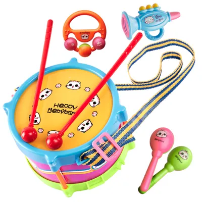 Obrázok produktu pre Hračka sada hudobných nástrojov HAPPY BABY 7ks