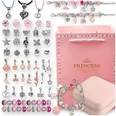 Produktbild von DK Schmuck Bastelset für Mädchen mit Aufbewahrungsbox
