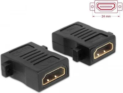 Image de Delock Coupleur HDMI - HDMI (F) pour HDMI (F)