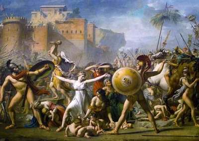 Immagine prodotto di Puzzle 1000 pezzi Enjoy – Jacques-Louis David: L'intervento delle Sabine