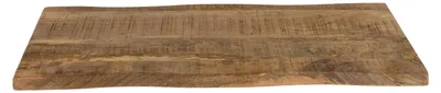 Produktbild von Tischplatte Baumkante Mango massiv 120 x 40 cm CURTIS