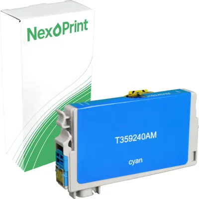 Produktbild von Druckerpatrone kompatibel zu Epson C13T359240 35XL cyan WorkForce Pro WF-4740 DTWF Epson WF-4735 DTWF Epson WF-4730 DTWF Epson WF-4725 DWF Epson WF-4720 DWF