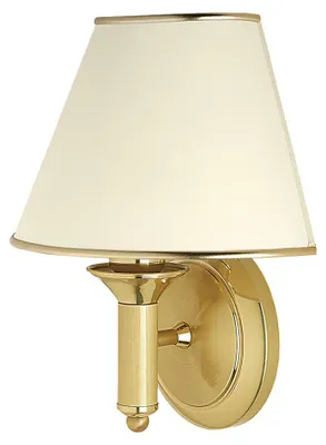 Obrázok produktu pre Nástenná lampa CLASSIC, mosadz, 1xE27x20W, kov, rozmery: 32x11,5x19 cm, IP20, Jupiter