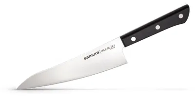 Produktbild von Samura Harakiri Gyuto-Messer Schwarz 18 cm SHR185