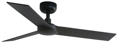 Zdjęcie produktu dla Energooszczędny wentylator sufitowy z pilotem zdalnego sterowania Rudder S Czarny 106 cm
