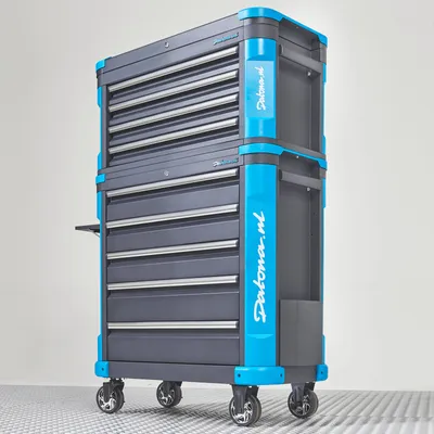 Produktbild von Mobiler Werkzeugwagen mit Werkzeugkiste XL - Premium Serie
