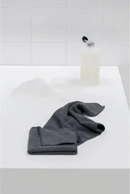 Produktbild von Famanu Reinigungstücher Mikrofasern - Dunkelgrau