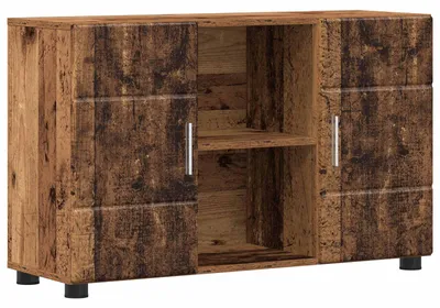 Zdjęcie produktu dla vidaXL Kredens FLORIN Drewno stare 88,5 x 30,5 x 55,5 cm Materiał drewnopochodny