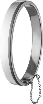 Produktbild von JOBO Herren Armreif Armband 925 Sterling Silber Herrenarmreif mit Sicherheitskette