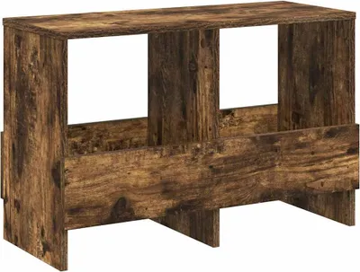 Produktbild von vidaXL Magazinregal Geräucherte Eiche 68,5 x 30 x 45 cm