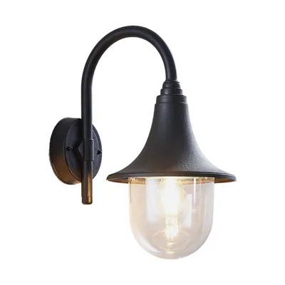 Produktbild von Lindby Außenwandlampe Nalevi, 41cm, seewasserfest, E27, IP44