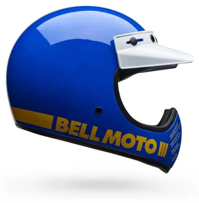 Obrázek produktu pro Bell Moto-3 Classic Gloss Ece [Blu] Größe: S