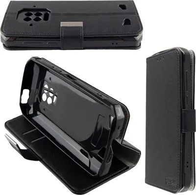 Obrázok produktu pre caseroxx puzdro na mobilný telefón kompatibilné s Doogee S86 Pro  Wallet Case v cierna