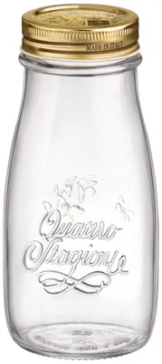 Produktbild von Bormioli Rocco Quattro Stagioni Glasflasche mit Schraubdeckel – 400 ml