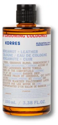 Productafbeelding van Korres Athenian Grooming Bergamot & Leer Eau de Cologne Aftershave Lotion, 100 ml