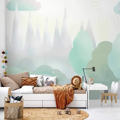 Produktbild von Vlies Fototapete - Fairy-Tale Forest 350x245 cm Für Kinder e-A-10022-a-a