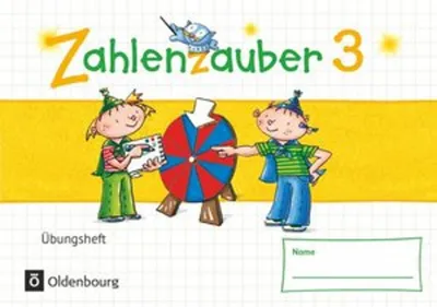 Immagine prodotto di Zahlenzauber - Mathematik für Grundschulen - Materialien zu den Ausgaben 2016 und Bayern 2014 - 3. Schuljahr. Übungsheft - Mit Lösungen