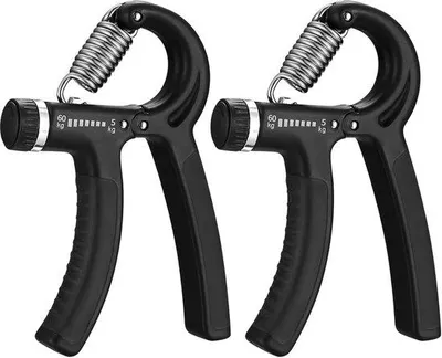 Produktbild von Famanu Handtrainer Set für Griffstärkung - Verstellbar von 5-60 kg