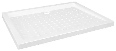 Produktbild von vidaXL Duschwanne Anti-Rutsch Weiß 90x70x4 cm ABS