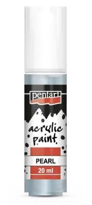 Obrázek produktu pro Akrylová barva perleťová PENTART 20 ml MODRÁ