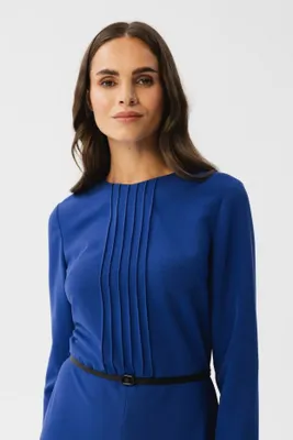 Produktbild von Stylove Midikleid für Frauen Kerigor S347 kornblumenblau XL