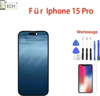 Produktbild von Original iPhone 15 PRO LCD OEM Display Retina Touchscreen Bildschirm