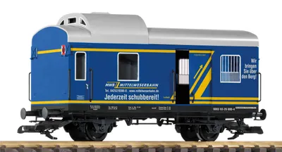 Produktbild von PIKO 37843 G Packwagen Pwg 88 der Mittelweserbahn