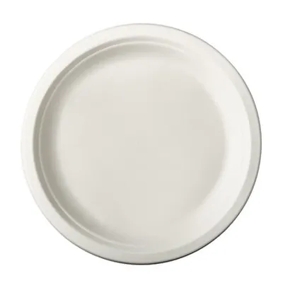 Produktbild von Papstar Zuckerrohr Teller "pure", Ø 23 cm weiß, 500 Stück