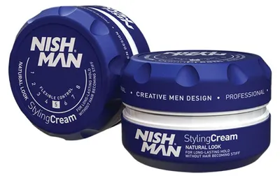 Produktbild von NISHMAN Natural Look Styling Cream - weiß