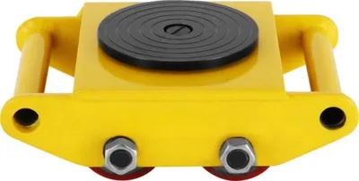 Produktbild von Happyment Transportrollen – Professionell – Maschinenroller – 1 Stück – 360° Drehung – 6 t Tragfähigkeit