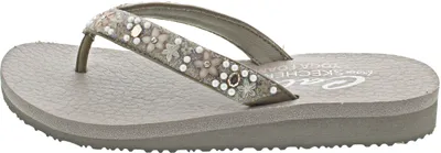 Produktbild von Skechers Meditation-Dancing Daisy Damen Zehentrenner in Beige, Größe 36