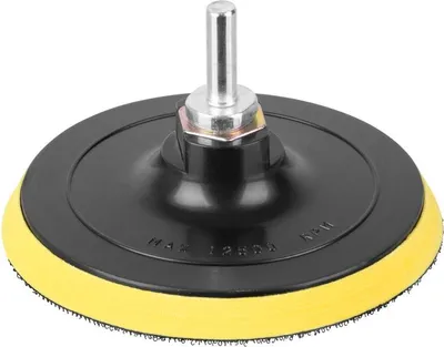 Obrázek produktu pro Unašeč Strend Pro HK-909S 115 mm, M14, pro brusný papír, se stopkou 8 mm, suchý zip