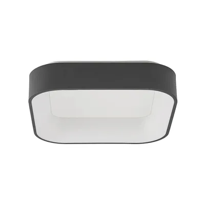 Produktbild von Arcchio LED-Deckenlampe Aleksi, 45 x 45 cm, schwarz, CCT
