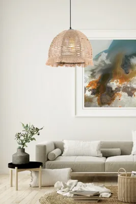 Produktbild von Opviq, Yaka,Leuchter, Creme, METALLKÖRPER, 30 x 30 x 65 cm