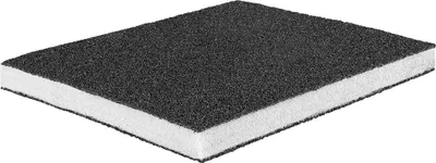 Produktbild von GRAPHITE Schleifschwamm, Körnung 60/100/180, zum Schleifen und Glätten von Spachtelmasse, Gips, Farben, Kunststoffen, Holz, Metall und Lacken (K100)