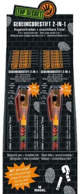 Produktbild von Moses Stift Für Geheimcodes 2-in-1 Mehrfarbig  Mehrfarbig One Size