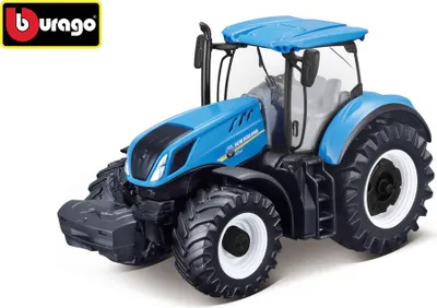 Image de Tracteur agricole Bburago New Holland 1:43
