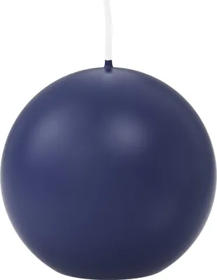 Produktbild von Kugelkerzen Dunkelblau Ø 60 mm, 16 Stück
