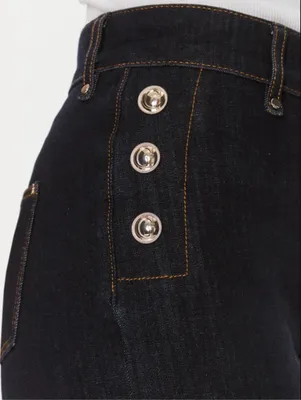 Produktbild von GUESS Damenjeans NEW FAYE W4RA0PD2QU1-BFIN, dunkelblau, Größe 32