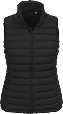 Immagine prodotto di Stedman ST5530 | Gilet imbottito Lux da donna S a 3XL - Colore: Nero Opale - Taglia: S