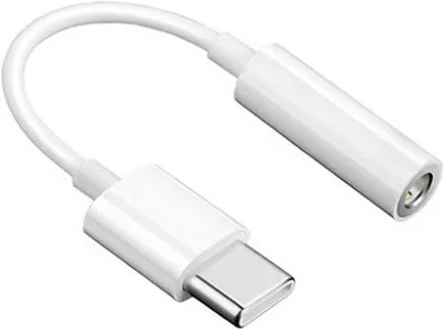 Image de Adaptateur USB-C pour casques avec prise jack 3,5 mm et écouteurs avec connecteur USB