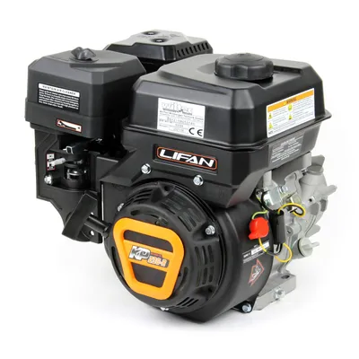 Produktbild von LIFAN KP230-R Benzinmotor mit 6,5 PS Einzylinder für Rüttelplatten und Baumaschinen, luftgekühlter 4-Takt Motor mit 22 mm Kurbelwelle, OHV-Ventilsteuerung & 223 cc Hubraum