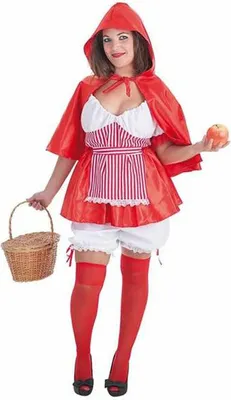 Obrázek produktu pro Převlek pro dospělé Červená Karkulka M/L (4 ks)